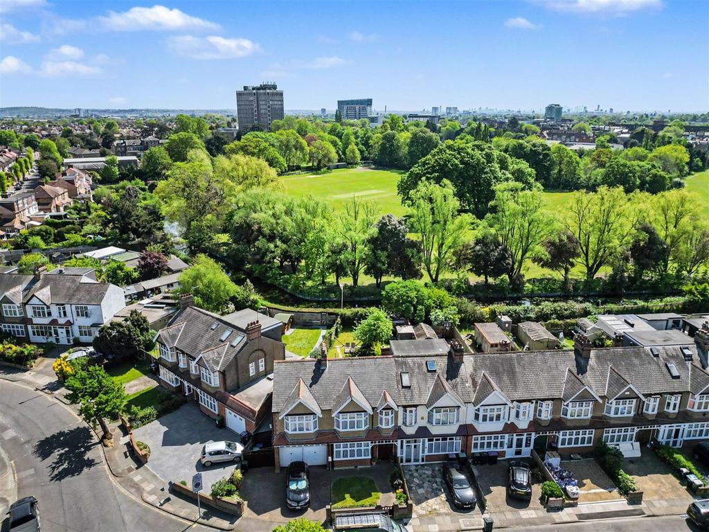 Aerial view, land