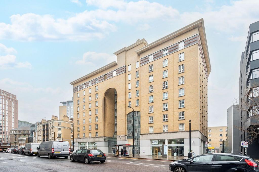 Apartment building facade, block of apartments