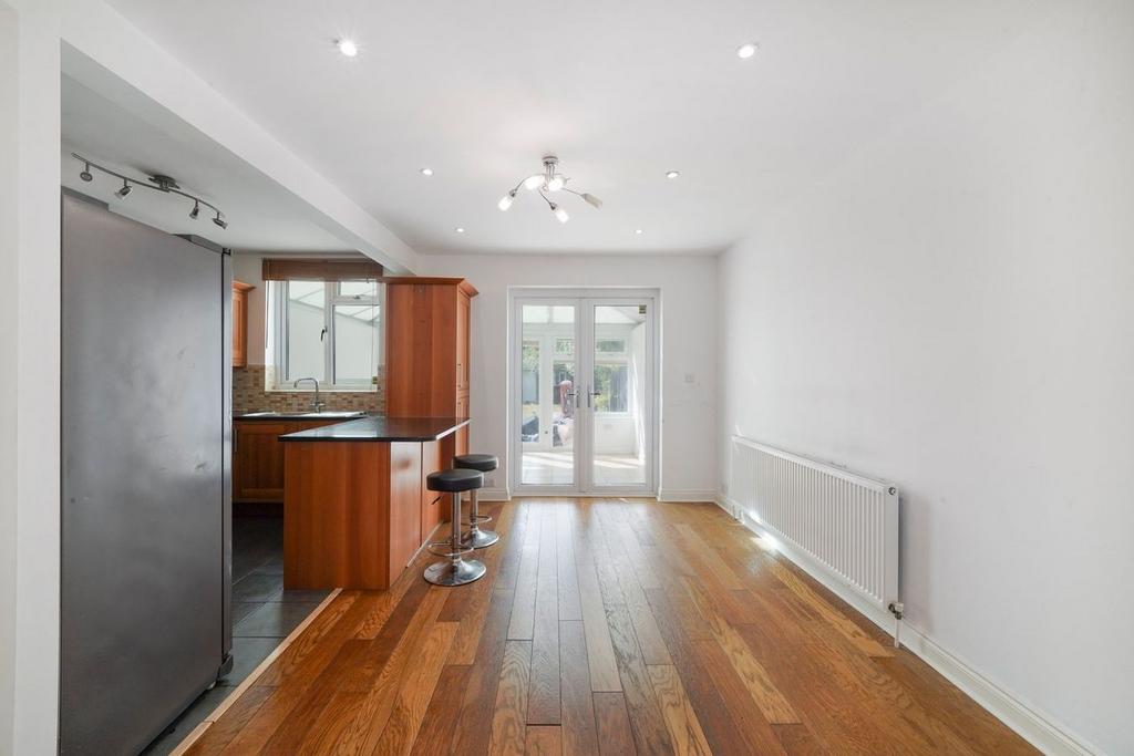 Open-plan living area, open plan living