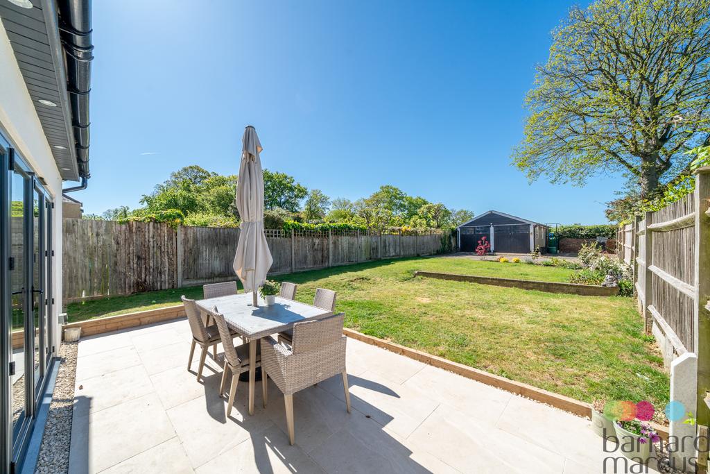 Patio view, garden