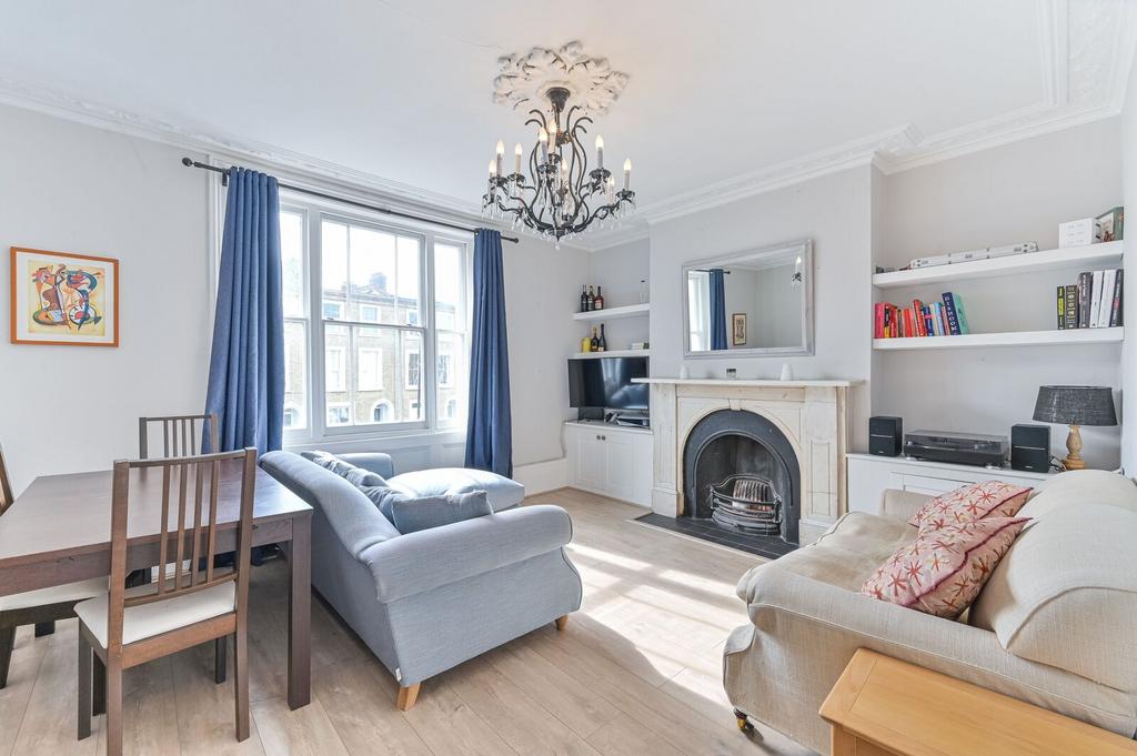 Open-plan living area, open plan living, fireplace
