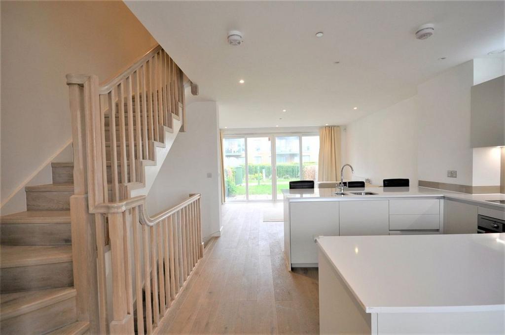 Open-plan living area, open plan living