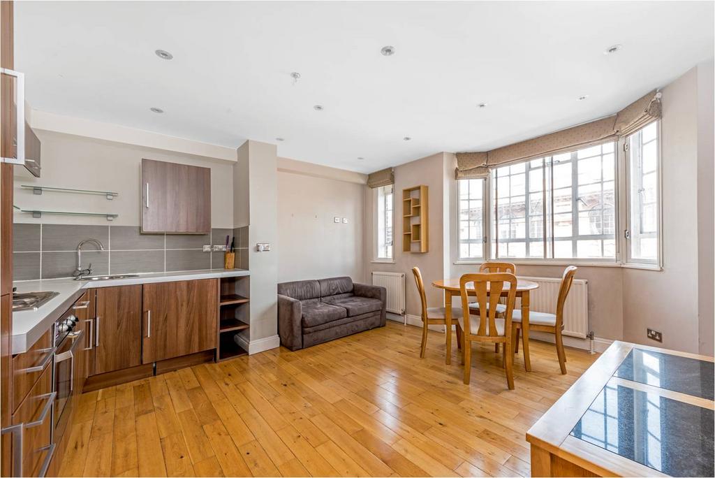 Open-plan living area