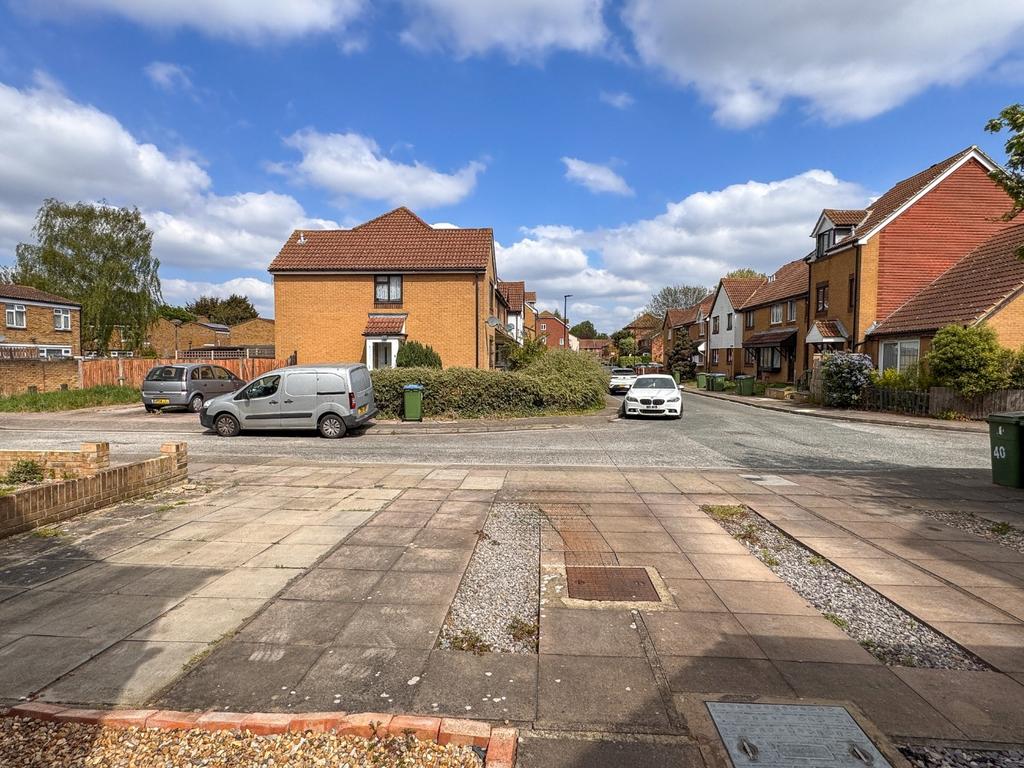 Street scene with property