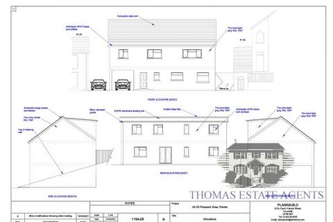 4 bedroom property with land for sale, Pleasant View, Pentre, Rhondda Cynon Taff. CF41 7PJ
