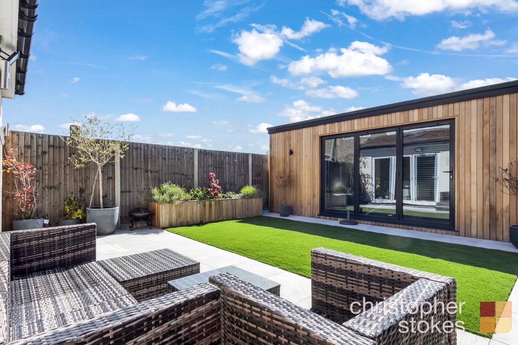 Patio view, garden