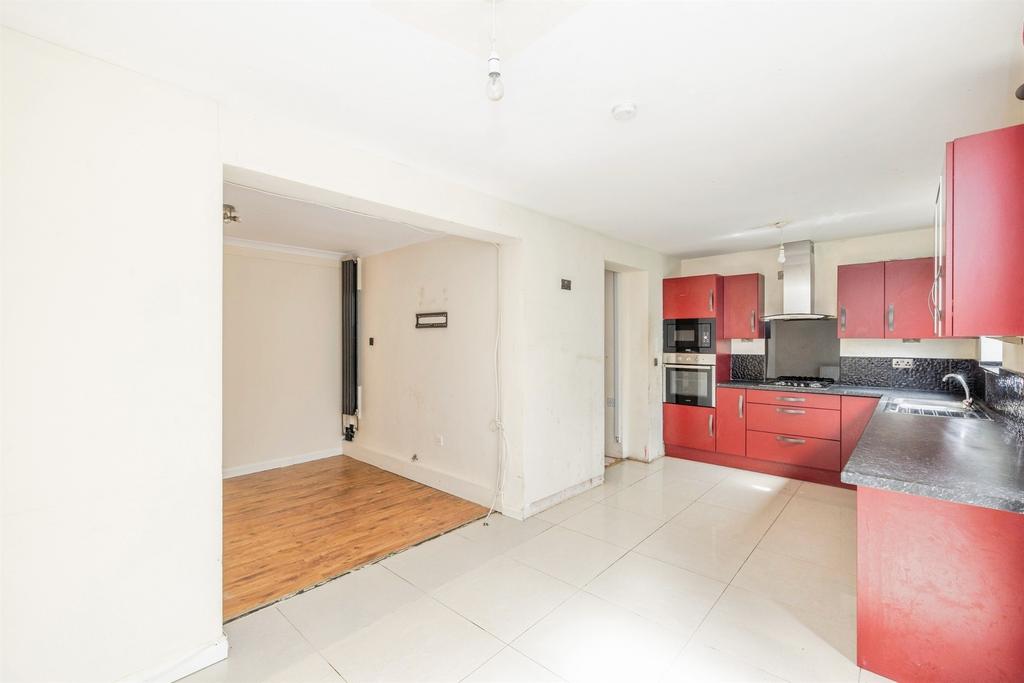 Open-plan living area, open plan living