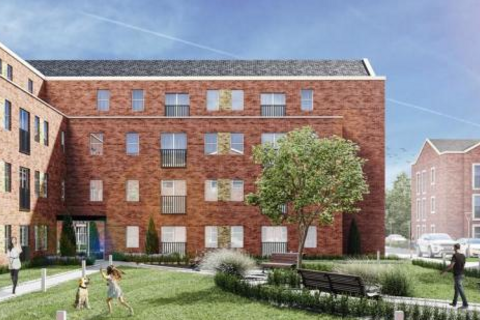 2 bedroom apartment to rent, Crescent House, Rugby, CV21