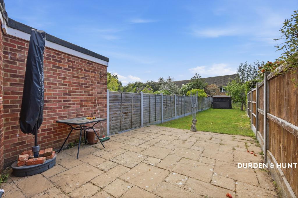 Patio view, garden