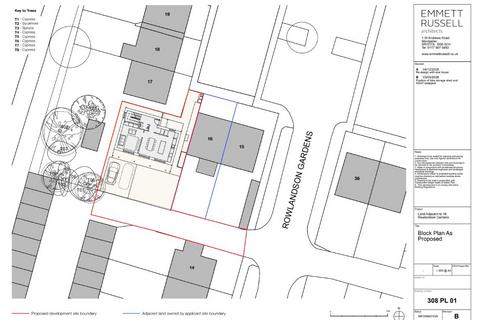Land for sale, Land At, 16 Rowlandson Gardens, Bristol, Avon, BS7 9UH