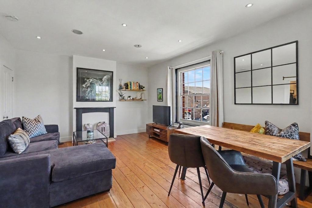 Open-plan living area, open plan living, fireplace