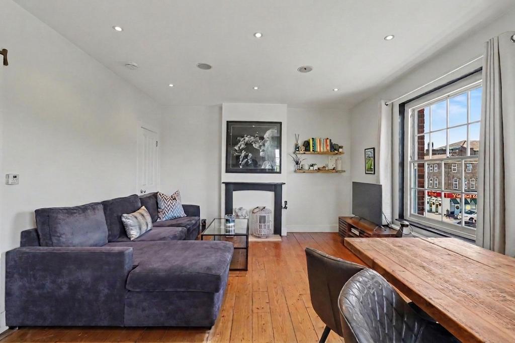 Open-plan living area, open plan living, fireplace