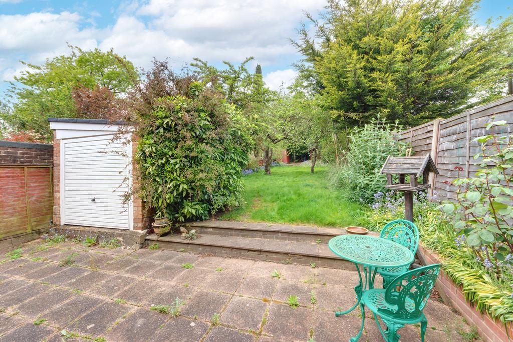 Patio view, garden