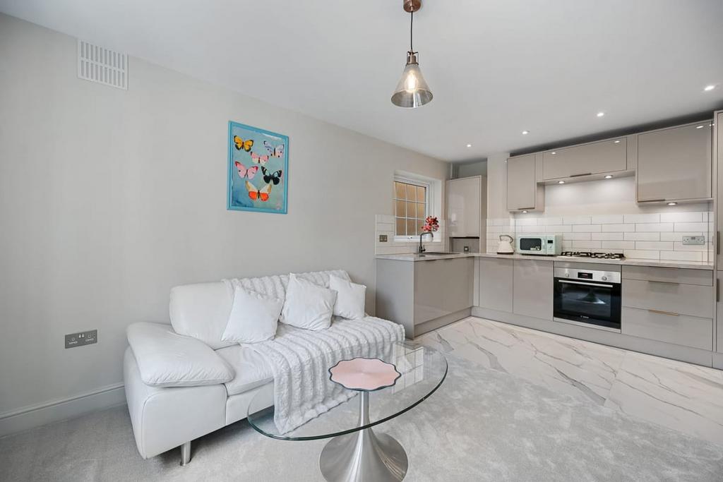 Open-plan living area, open plan living