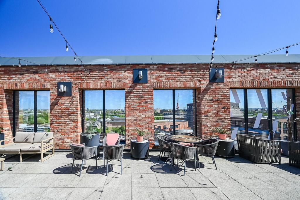 Roof terrace view, roof terrace