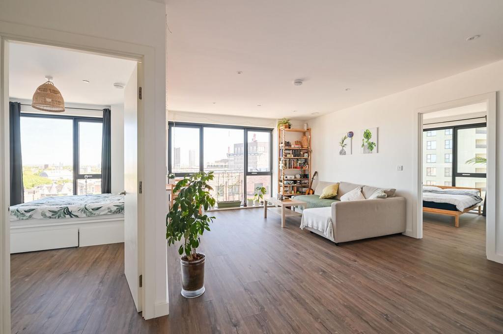 Open-plan living area, open plan living