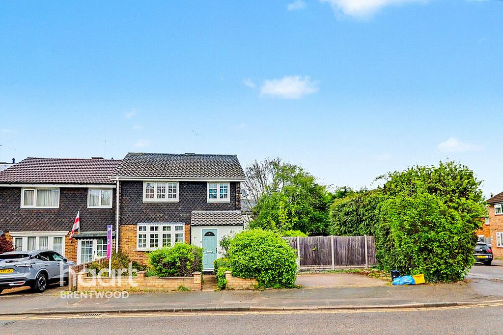 Semi-detached house exterior