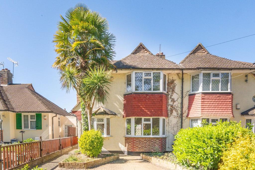 Semi-detached house exterior
