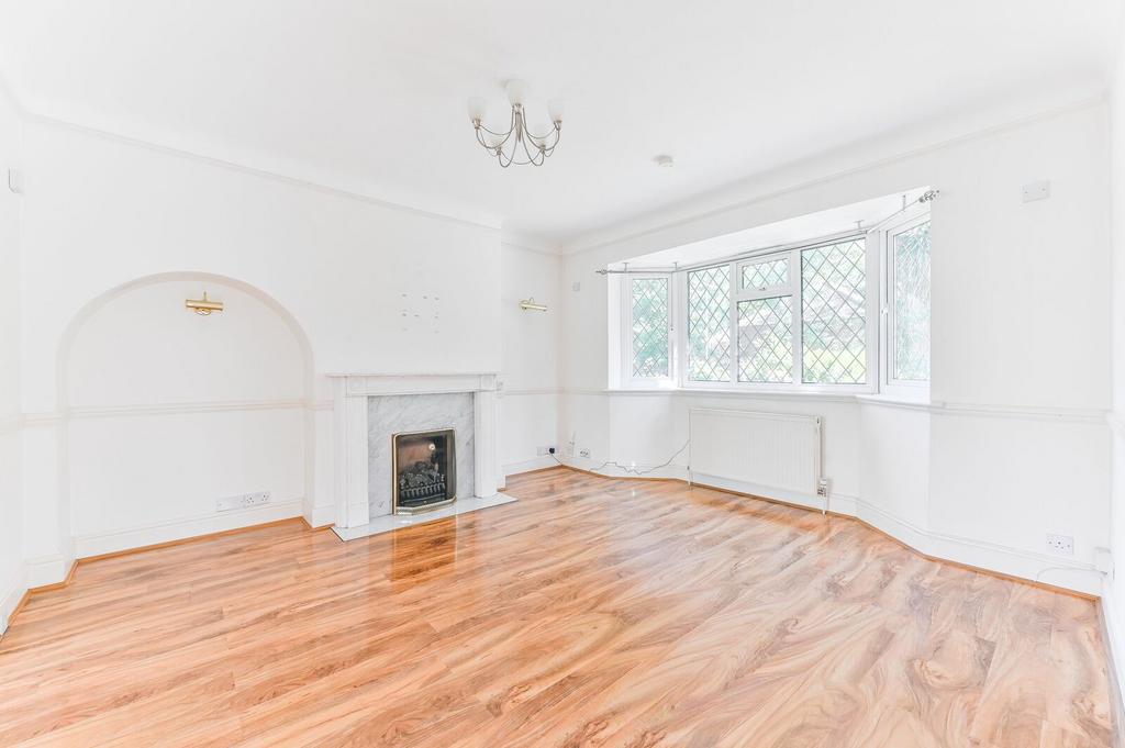Living room, fireplace