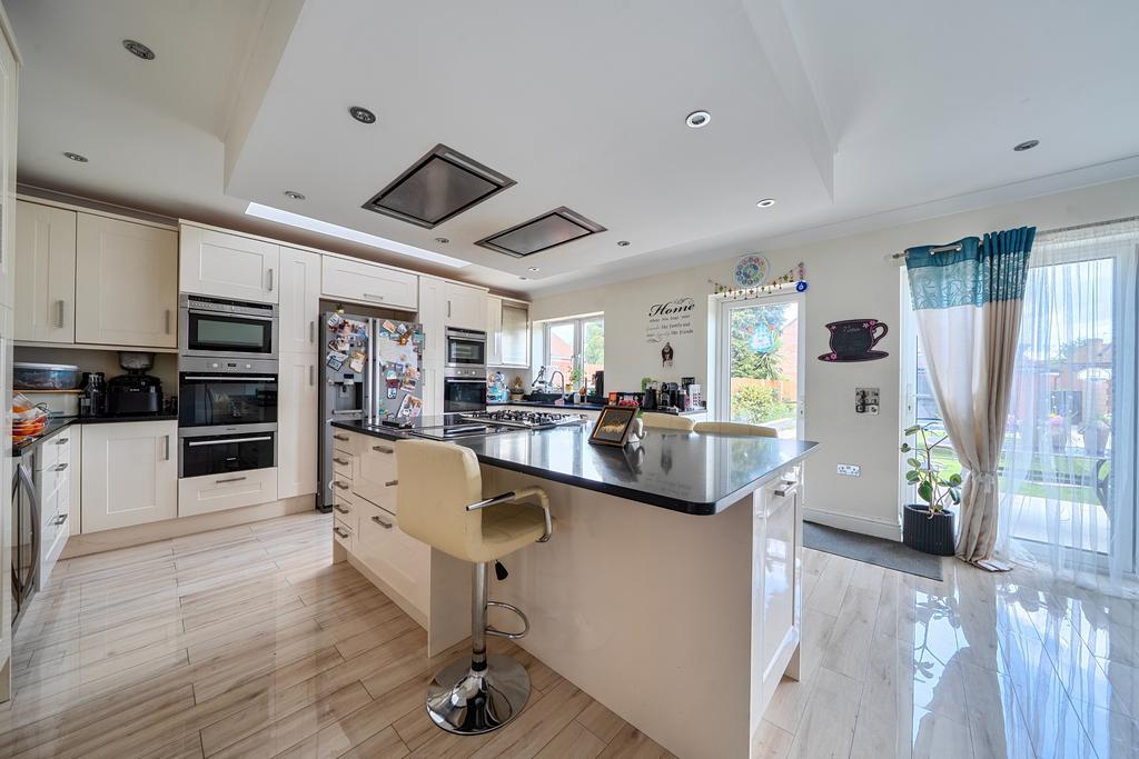 Kitchen, open plan living