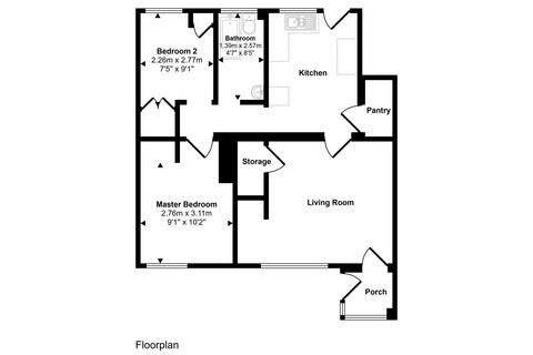2 bedroom ground floor flat for sale, Church Road, Blackhill, Consett, Durham, DH8 8NT