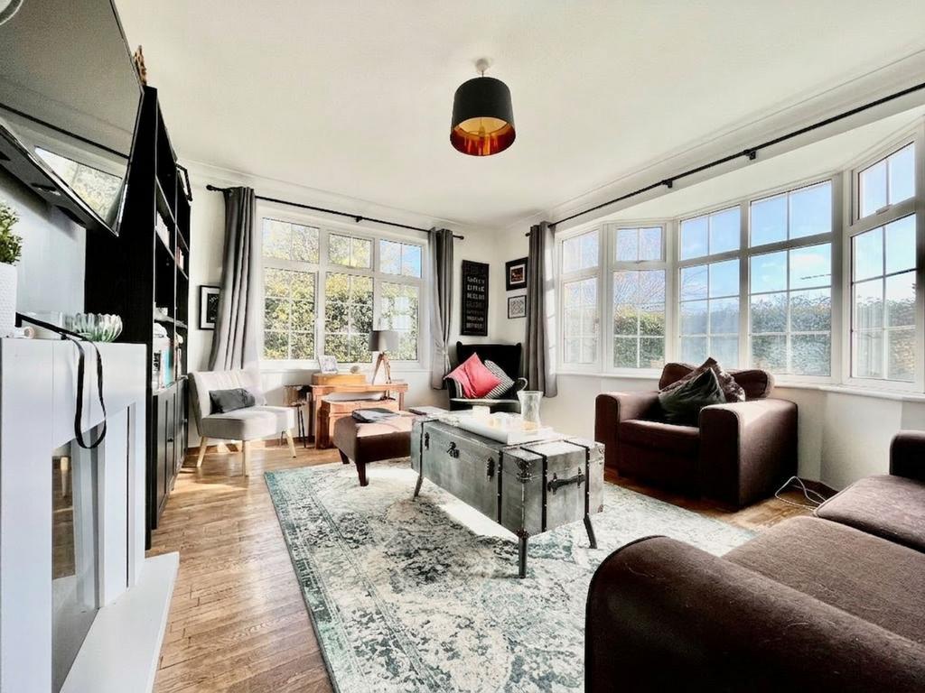Open-plan living area, open plan living