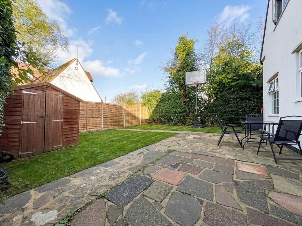 Patio view, garden