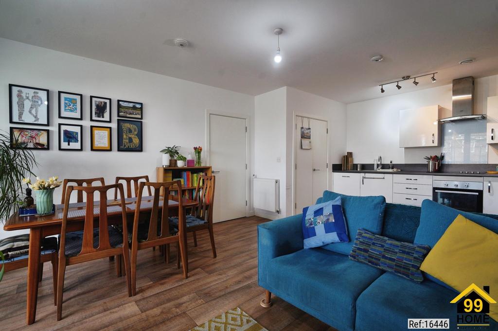 Open-plan living area