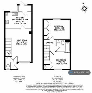 2 bedroom end of terrace house to rent, Copperfield Way, Pinner, HA5