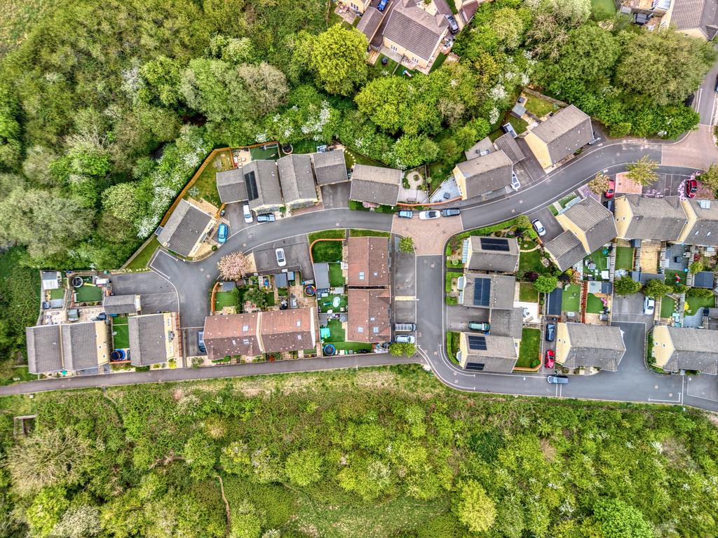 Aerial view, land