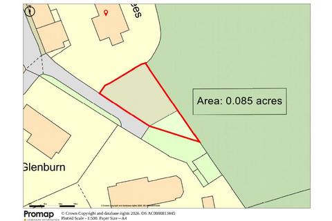 Plot for sale, West End, Horncliffe, Berwick-upon-Tweed, Northumberland