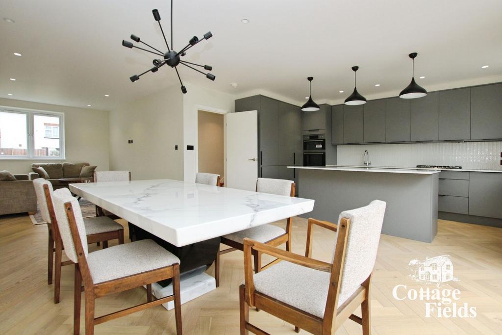 Open-plan living area, open plan living