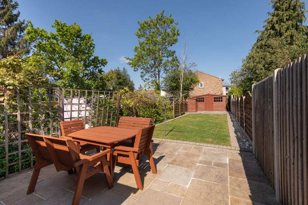 Patio view, garden