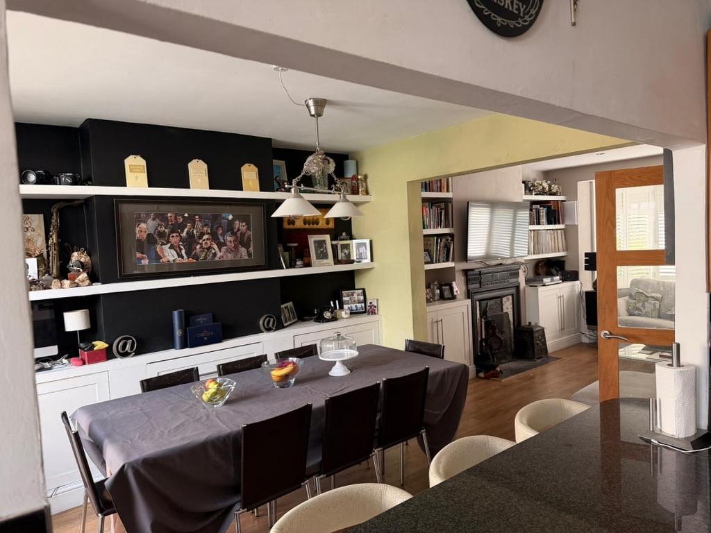 Open-plan living area, open plan living