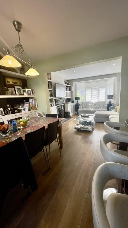 Open-plan living area