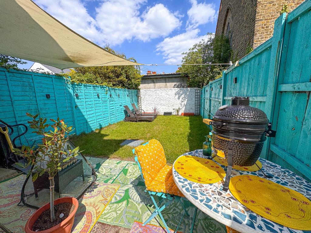 Patio view, garden