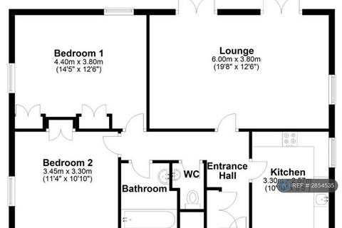 2 bedroom flat to rent, Greenlands Road, Staines-Upon-Thames, TW18