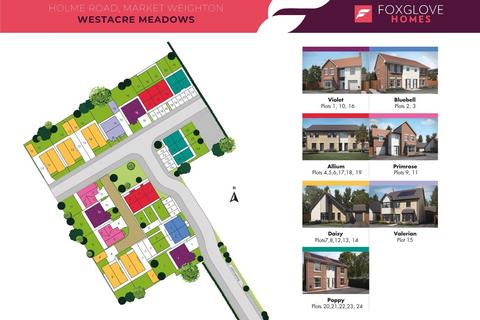 3 bedroom terraced house for sale, Westacre Meadows, Holme Road, Market Weighton