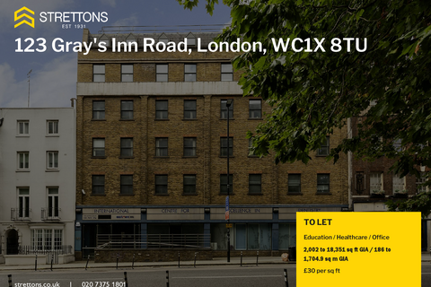 Office to rent, 123-129 Grays Inn Rd London WC1X 8TU