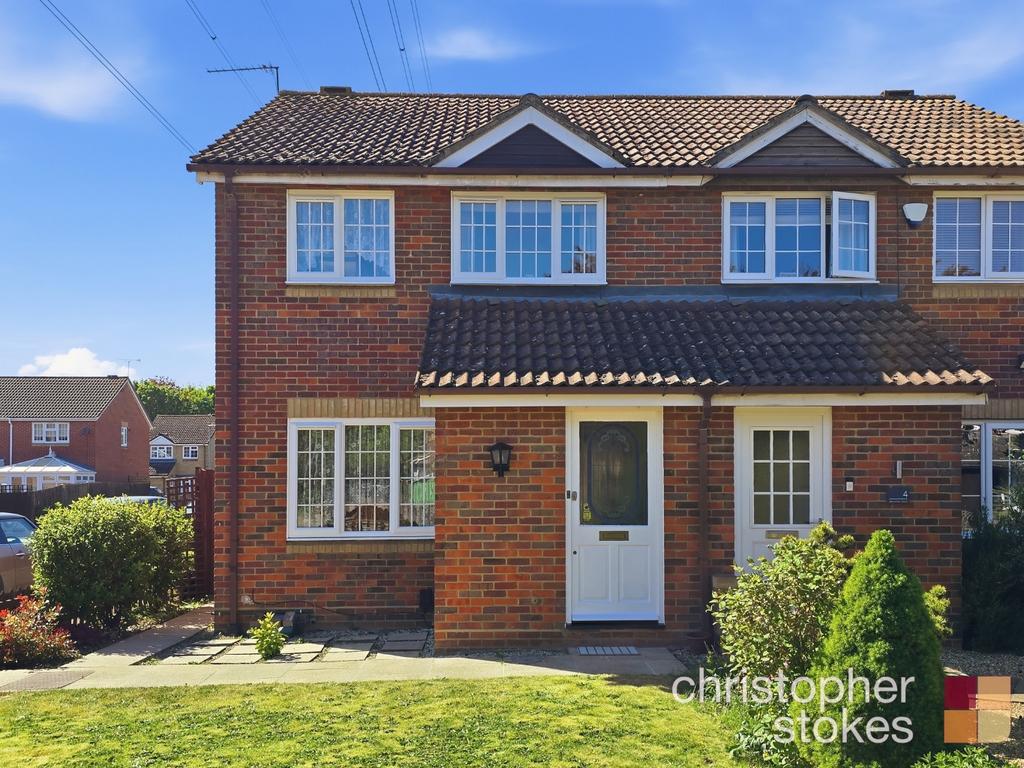 Detached house exterior, garden