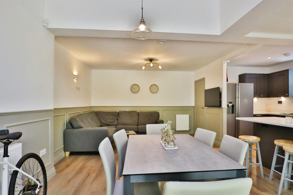 Open-plan living area