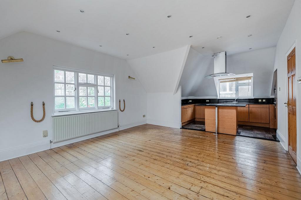 Kitchen, open plan living