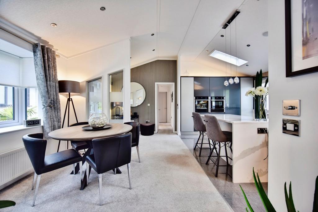 Open-plan living area, open plan living