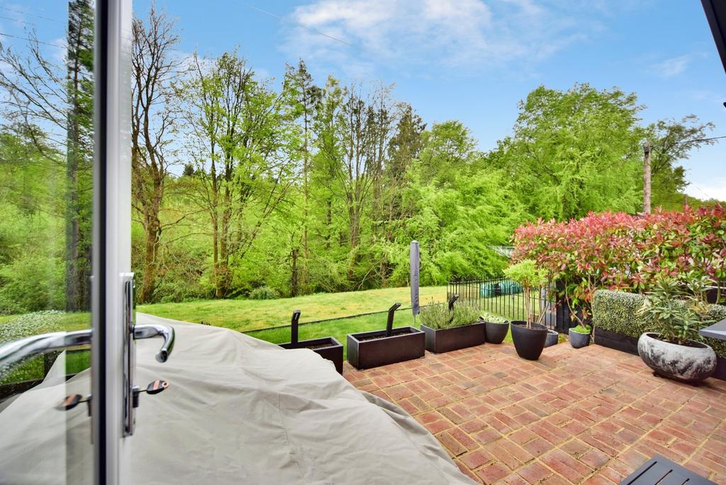 Patio view, garden