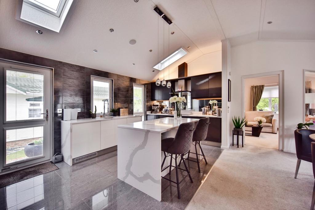 Open-plan living area, open plan living