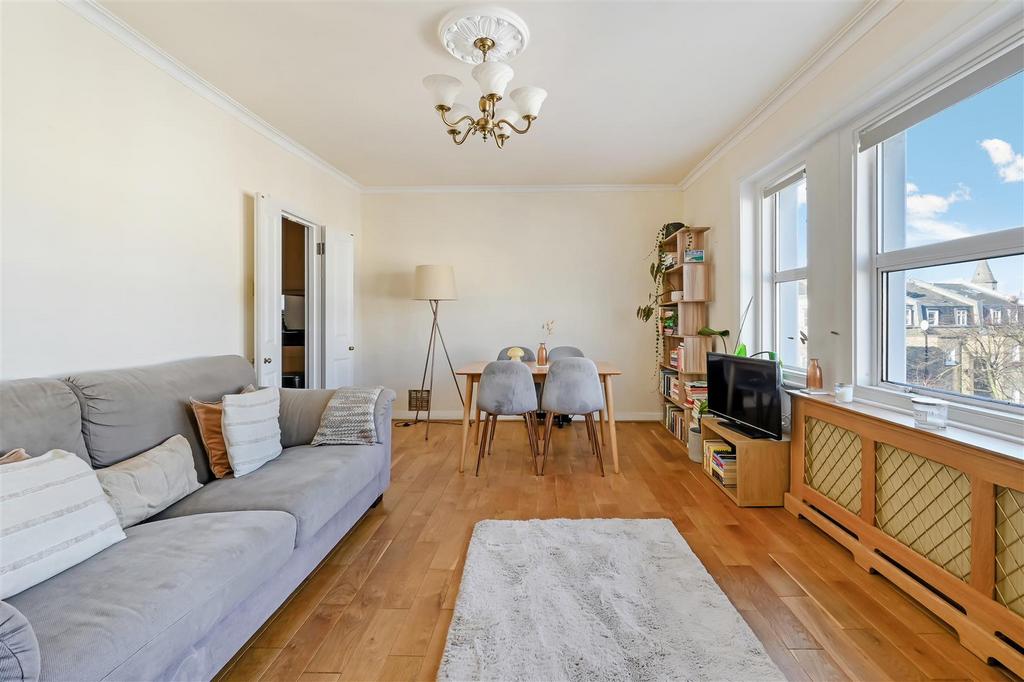 Open-plan living area, open plan living