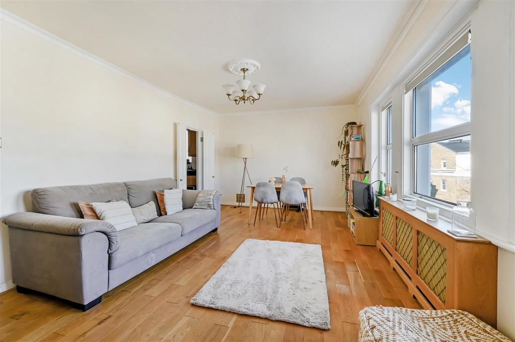 Open-plan living area, open plan living