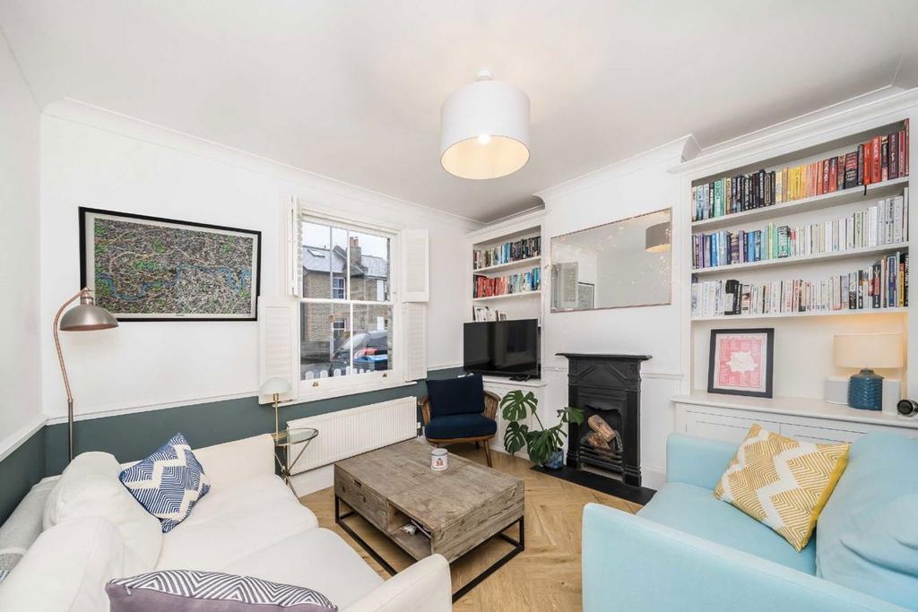 Living room, fireplace