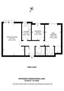 2 bedroom flat for sale, Viscount Point, 199 The Broadway, London, SW19