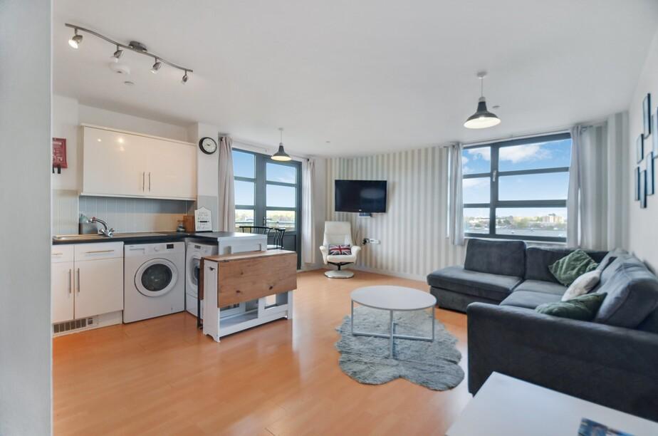 Open-plan living area, open plan living